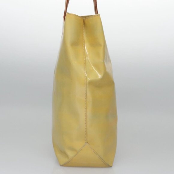 LOUIS VUITTON Monogram Vernis Reade MM Hand Bag Gris M91142 LV Auth bs22838 - Picture 5 of 16